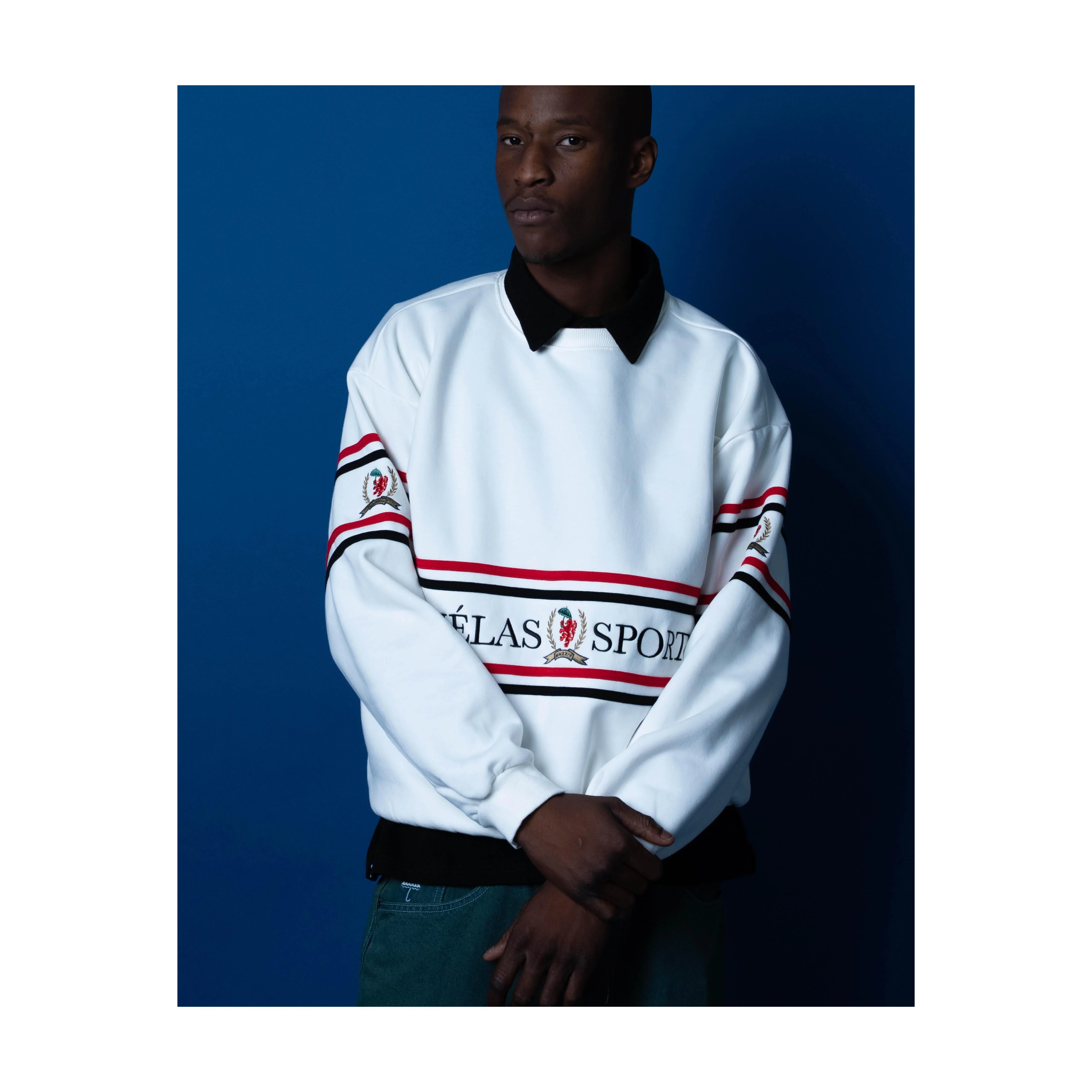 HELAS SPORT CREWNECK WHITE - Image 3