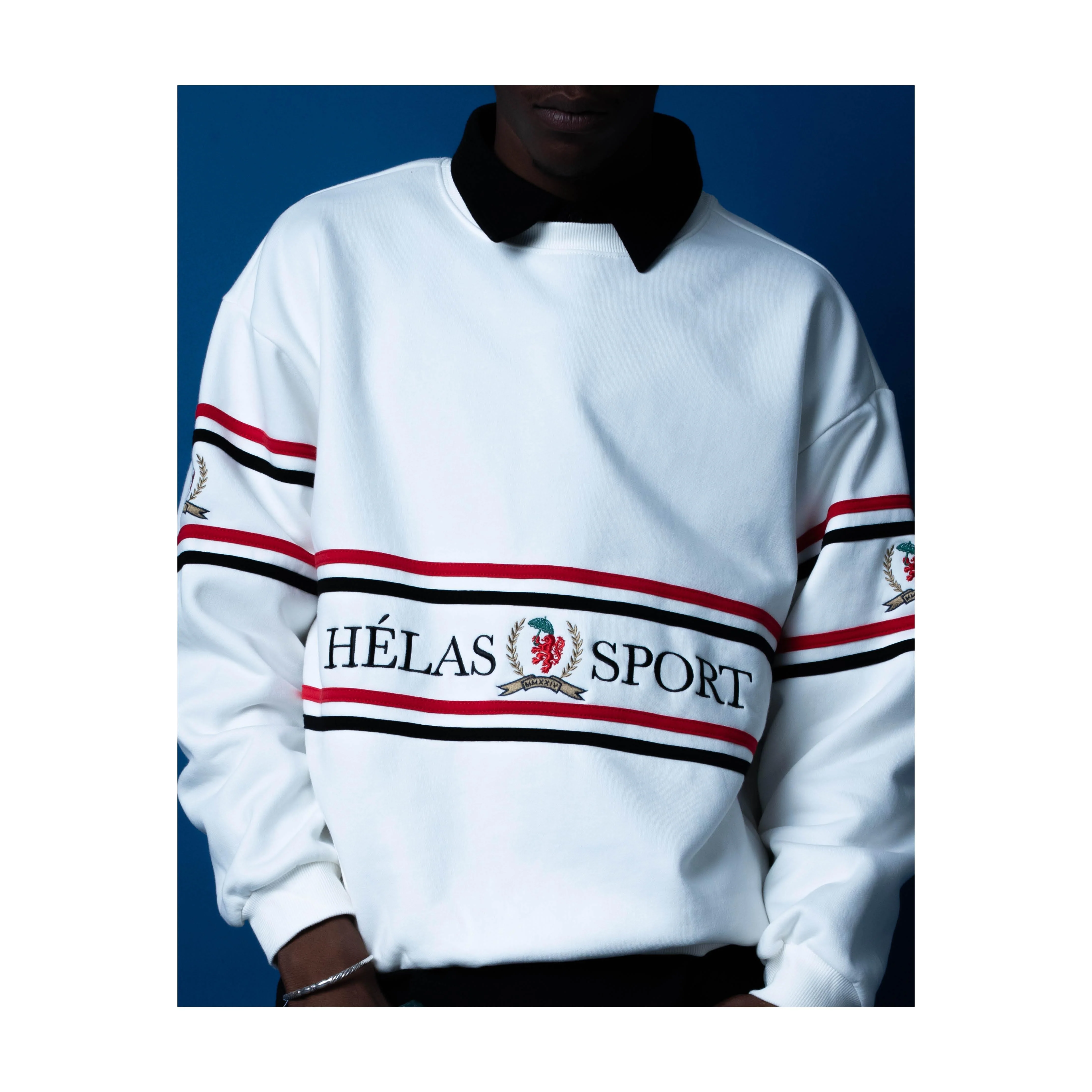 HELAS SPORT CREWNECK WHITE - Image 4