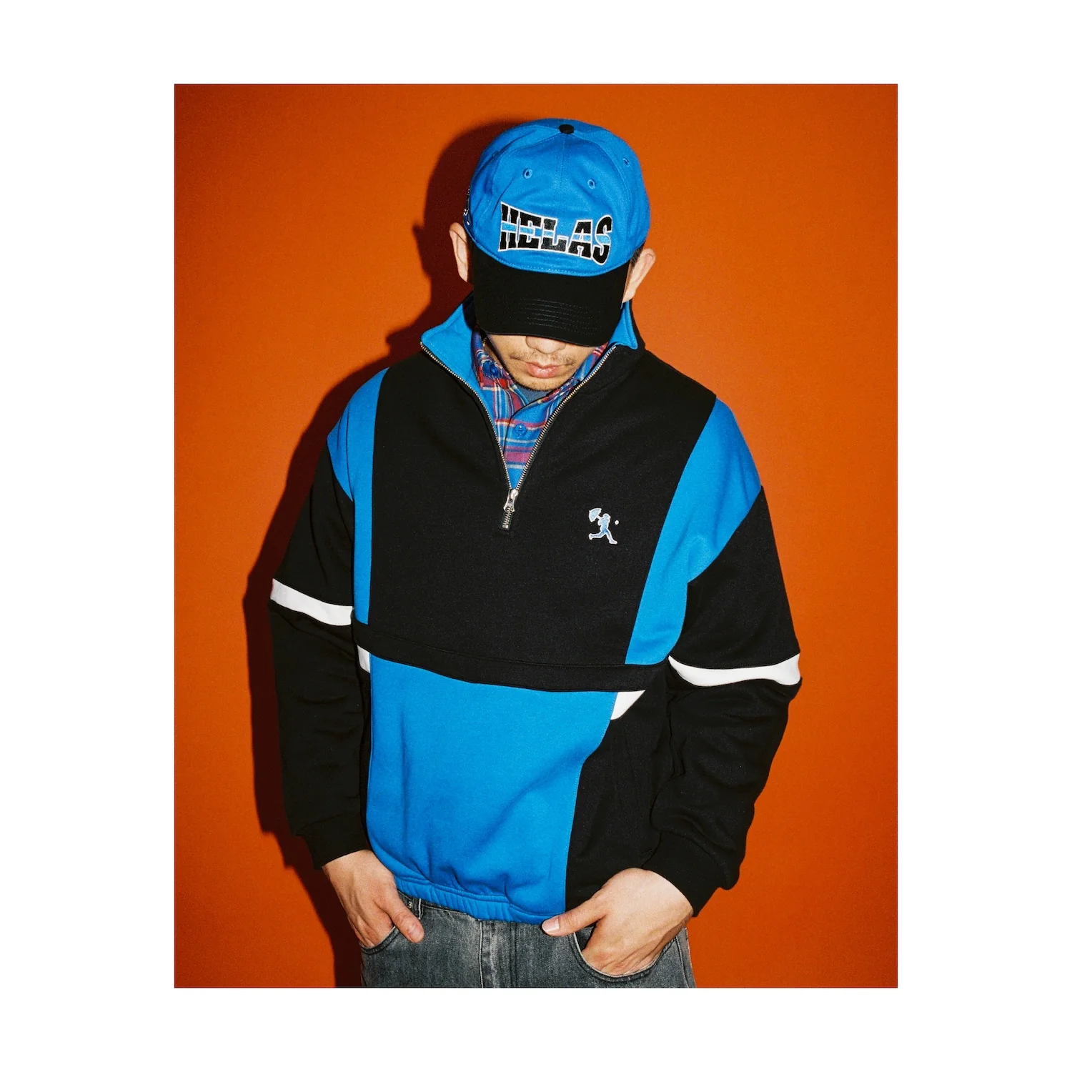 HOOP CAP BLUE/BLACK - Image 4