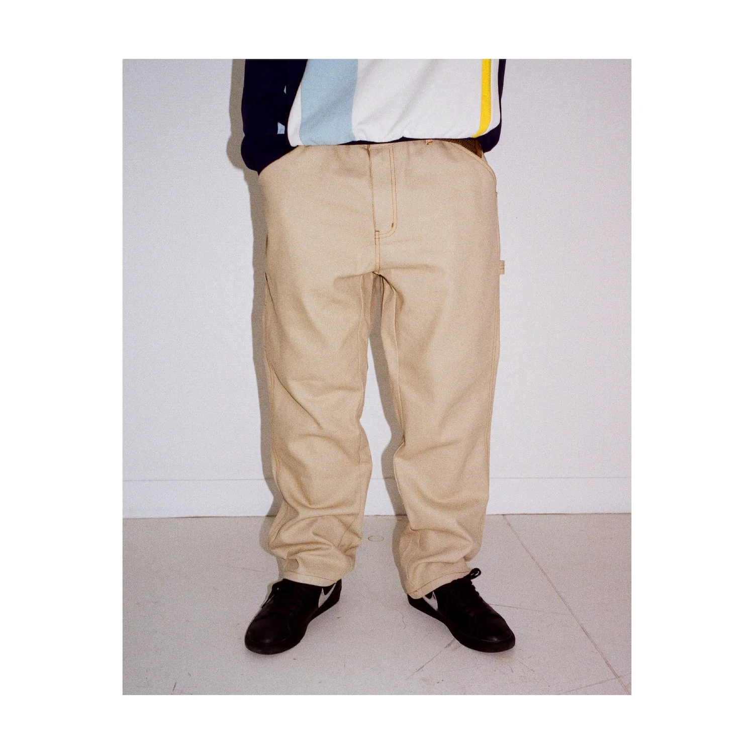 LIBERTE UTILITY PANTS BEIGE - Image 5