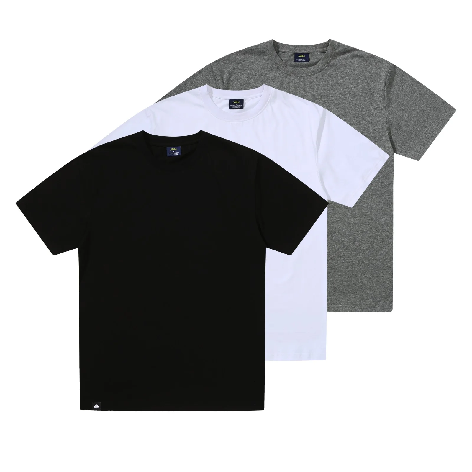 TEE PACK WHITE/GREY/BLACK
