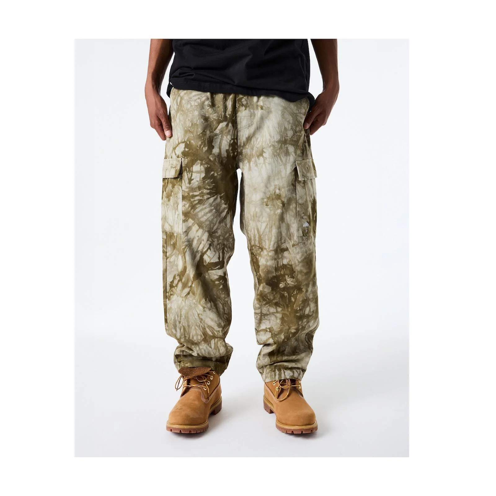 TIE CAMO UTILITY PANTS BEIGE - Image 3