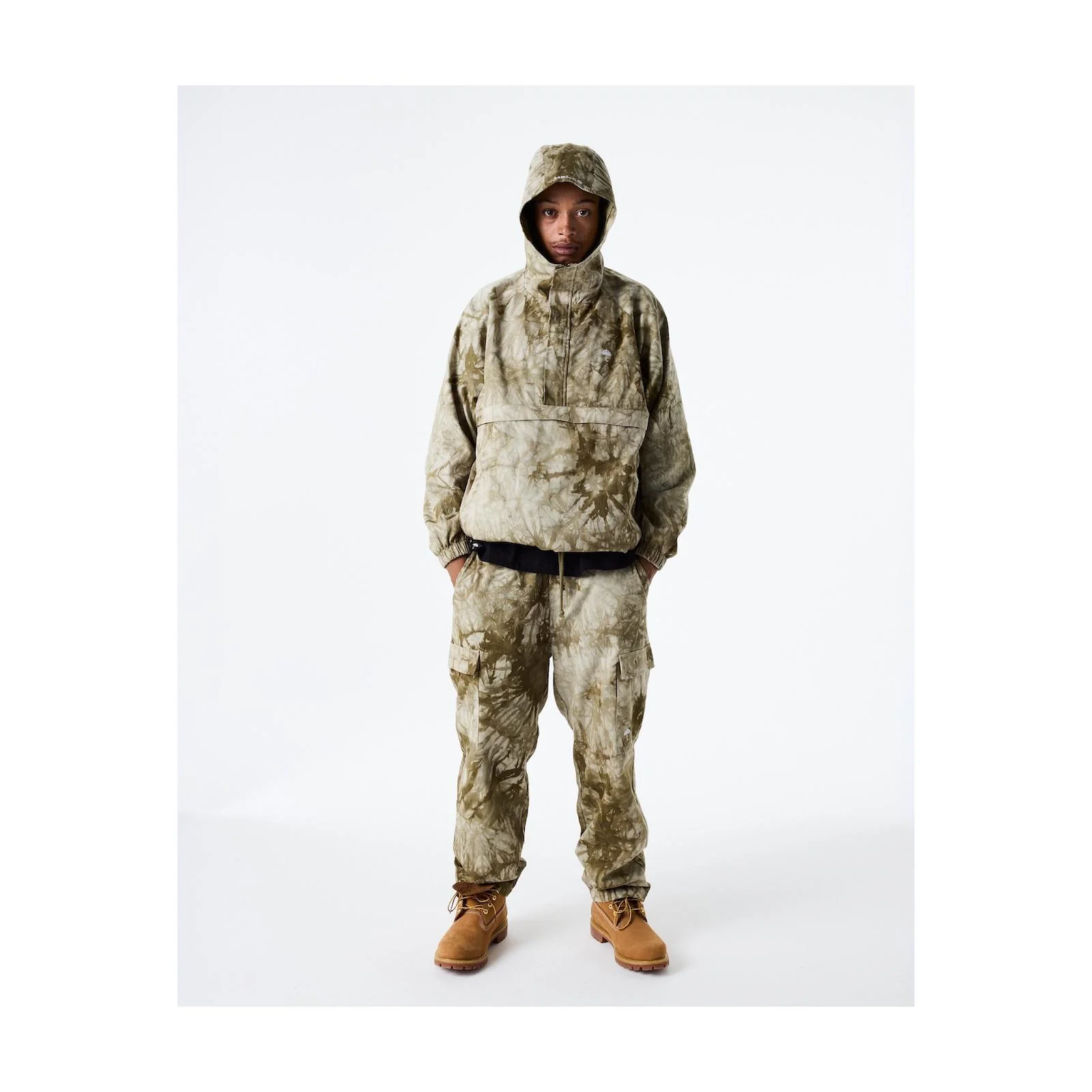 TIE CAMO UTILITY PANTS BEIGE - Image 5