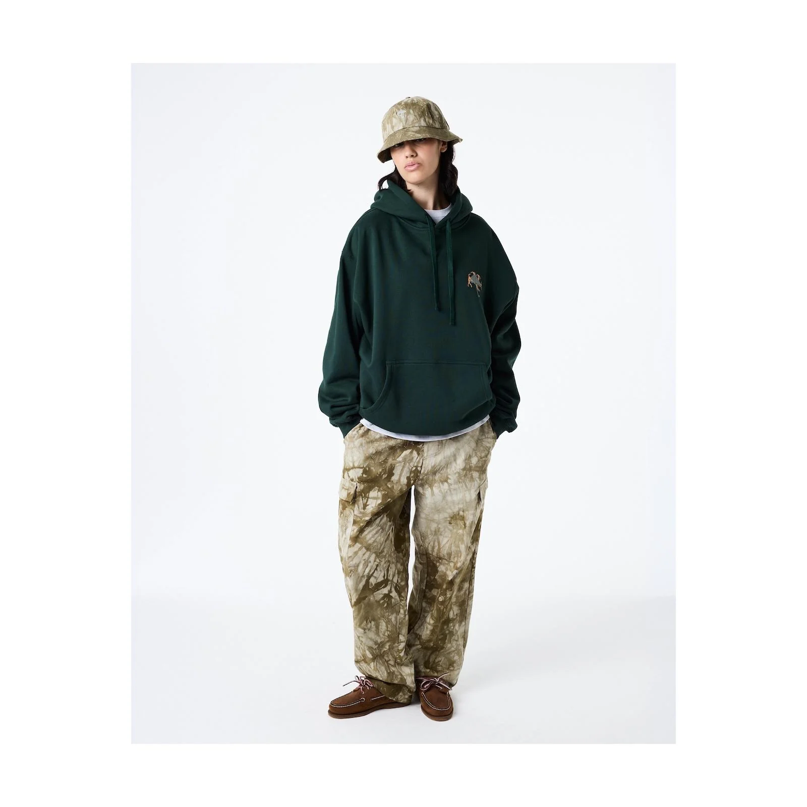 TIE CAMO UTILITY PANTS BEIGE - Image 6